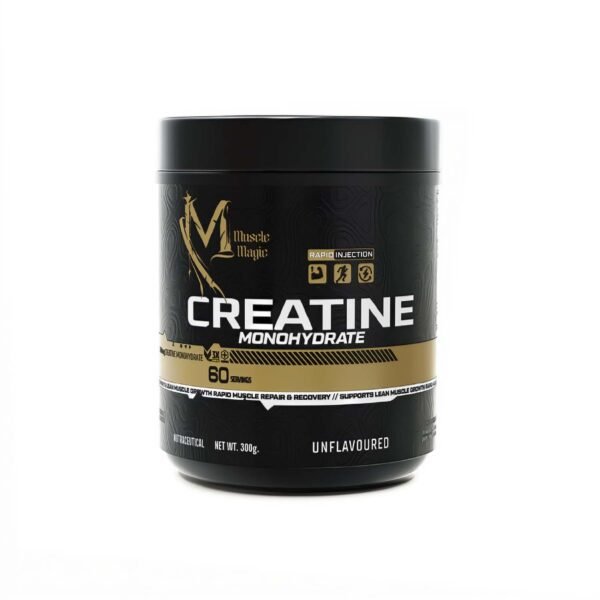 Muscle Magic Creatine Monohydrate | Strength, Power & Muscle Performance – Unflavoured (60 Servings)